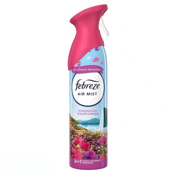 اسپره خوشبوکننده هوا فبرز FEBREZE اروپایی با رایحه گل های وحشی حجم 300 میل