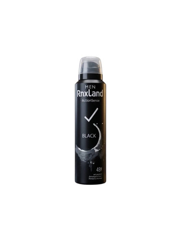 اسپری مردانه RnxLand مدل ActionSense Black