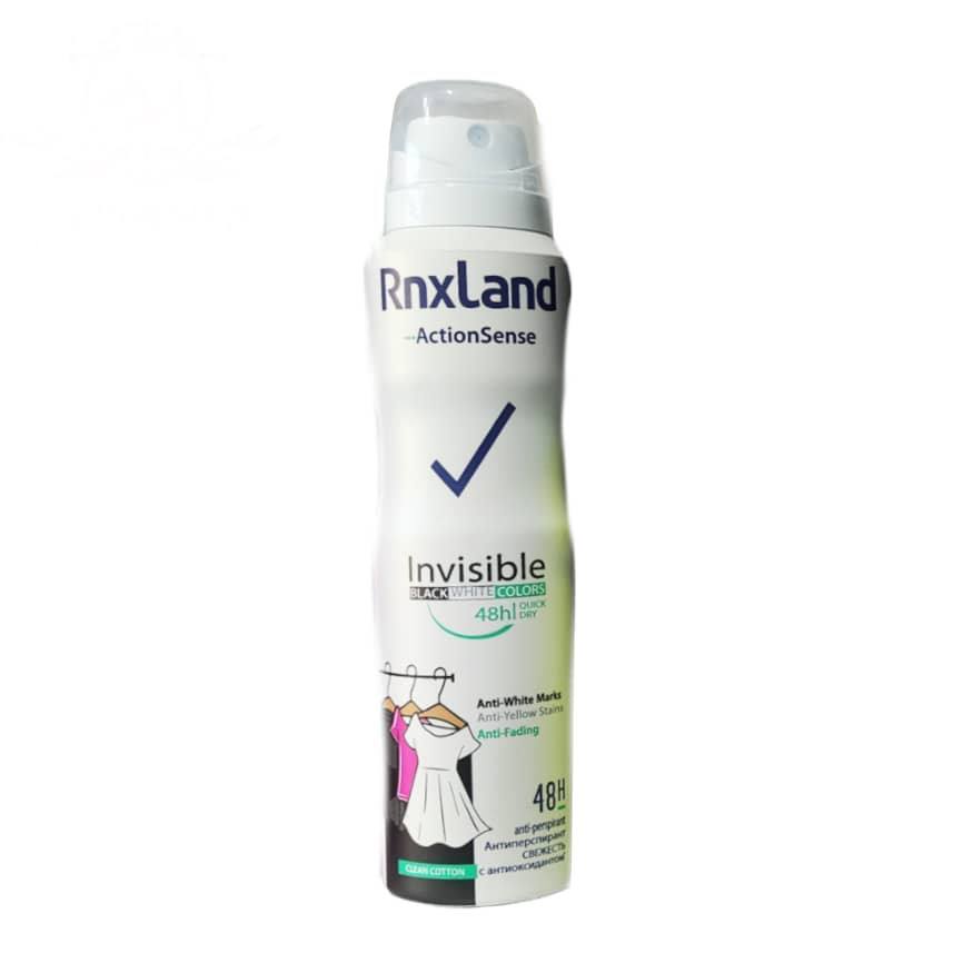 اسپری ضدتعریق RnxLand ActionSense Invisible