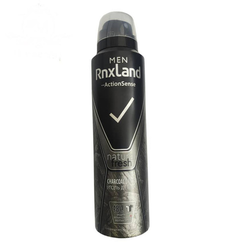 اسپری ضدتعریق مردانه RnxLand ActionSense Charcoal Detox