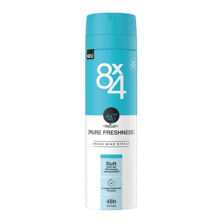 اسپری دئودورانت 8x4 Pure Freshness