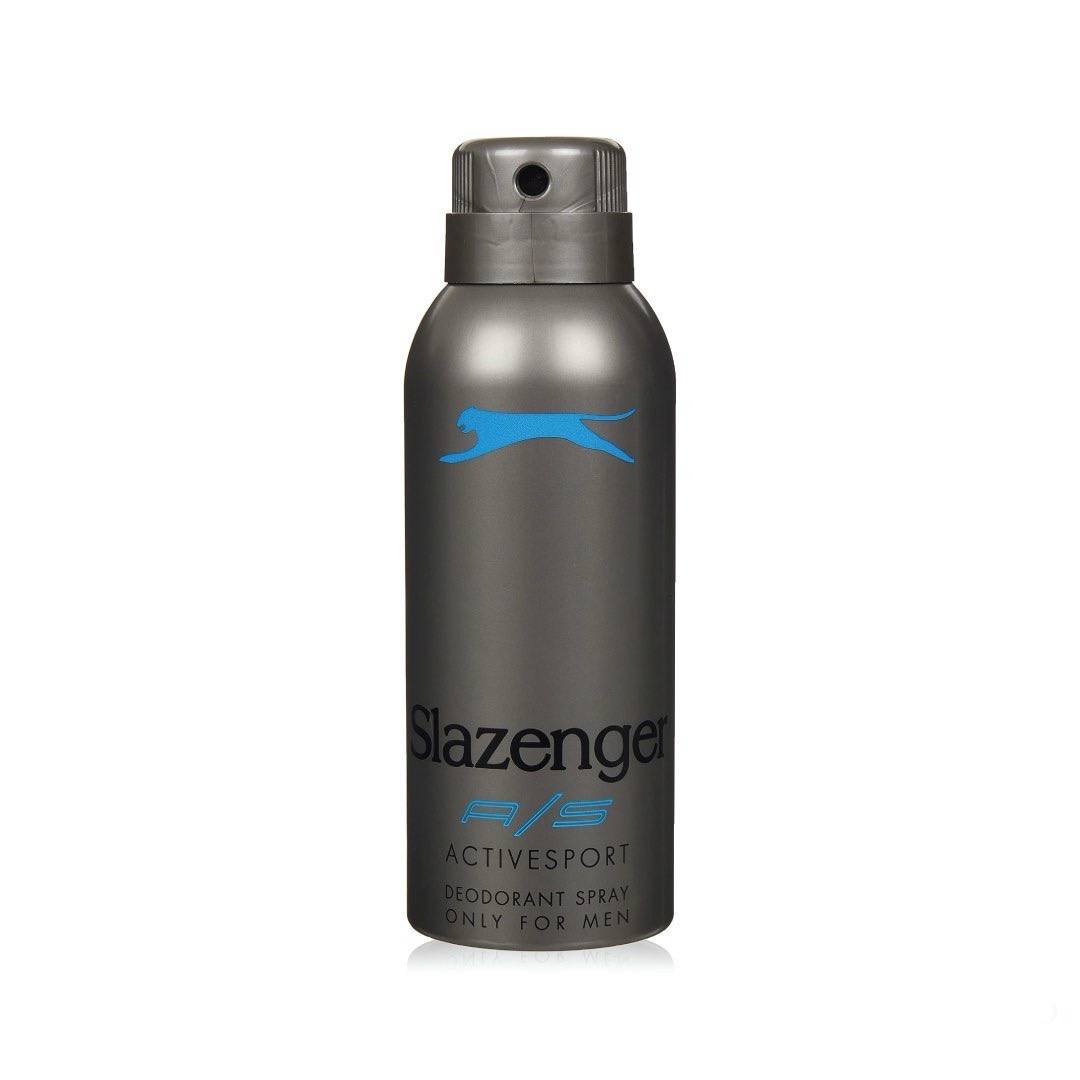 اسپری دئودورانت مردانه اسلازنگر Slazenger مدل Active Sport (آبی)