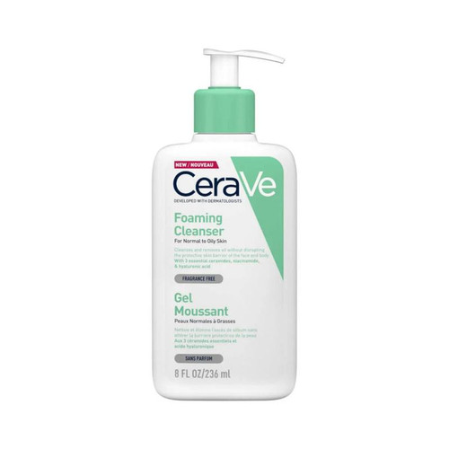 ژل شوینده کفکننده سراوی مدل Foaming Cleanser حجم 236 میلیلیتر
