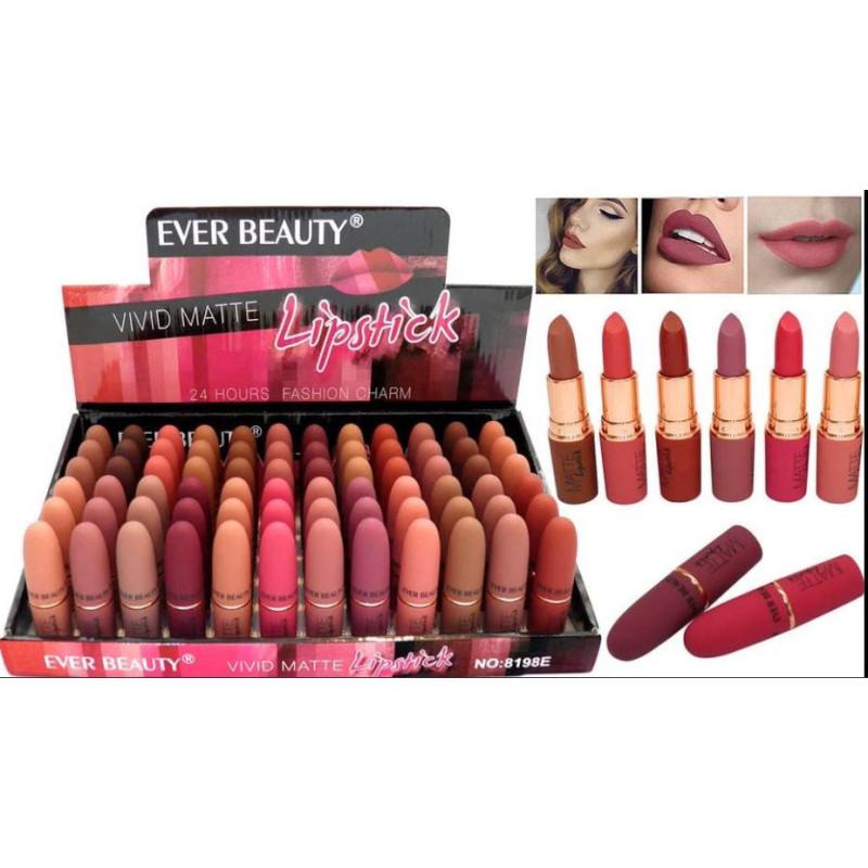 رژلب مات اور بیوتی – Ever Beauty Vivid Matte Lipstick 8198E